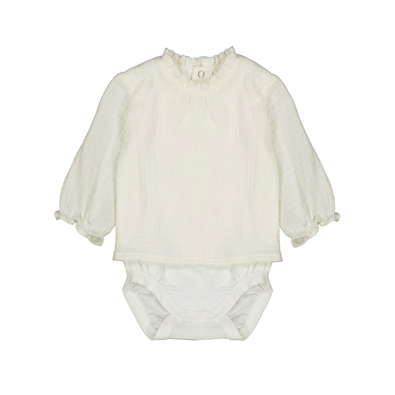 MAYORAL G Bodysuit shirt - pottery -  6/9