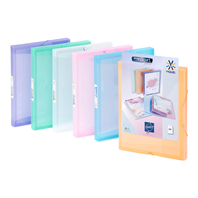 Verzamelmap m/3 kleppen - 25x33x3cm - 5 ass.