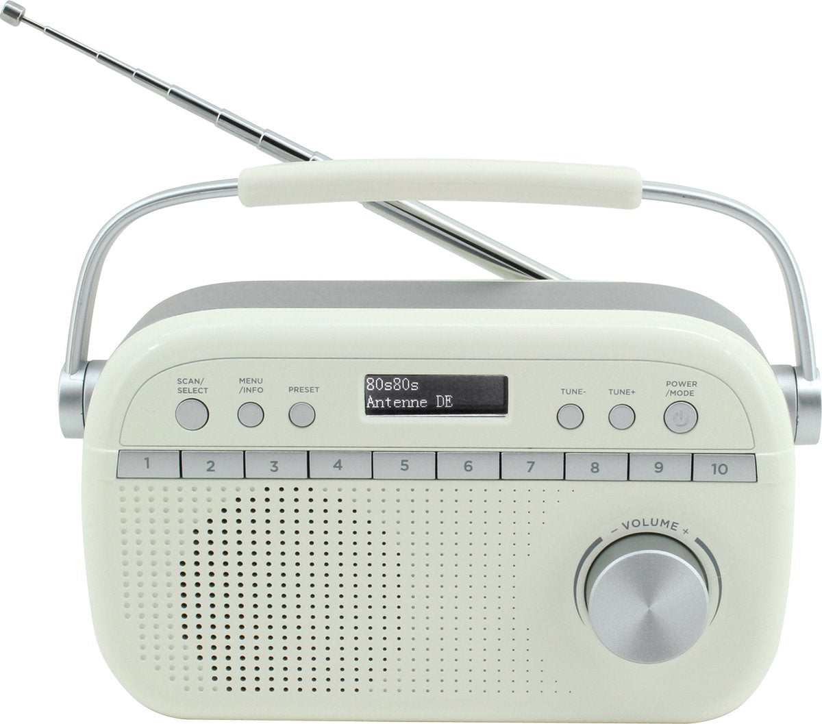 SOUNDMASTER Draagbare digitale DAB+/FM-radio - beige