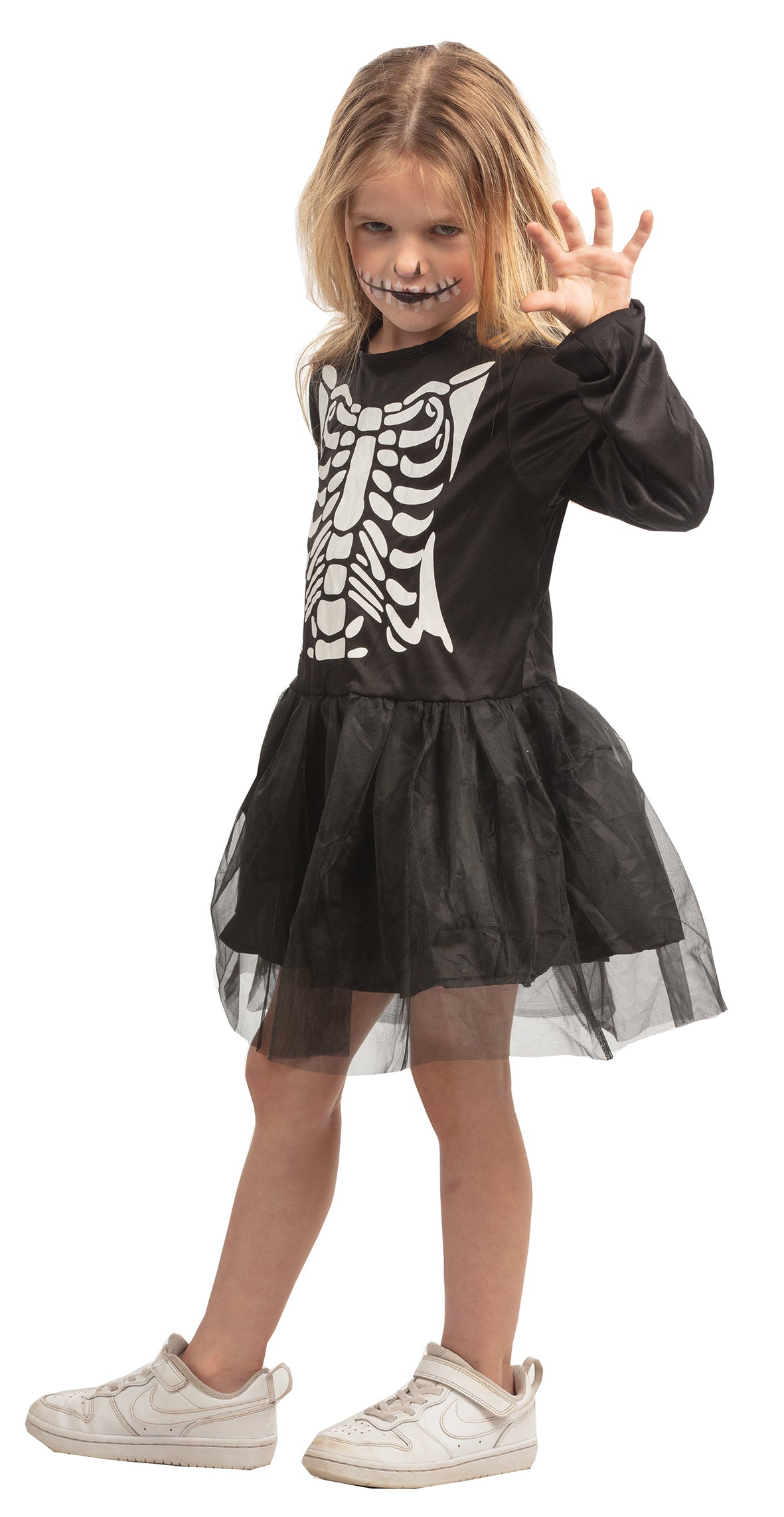 Kostuum SKELET tutu - 140