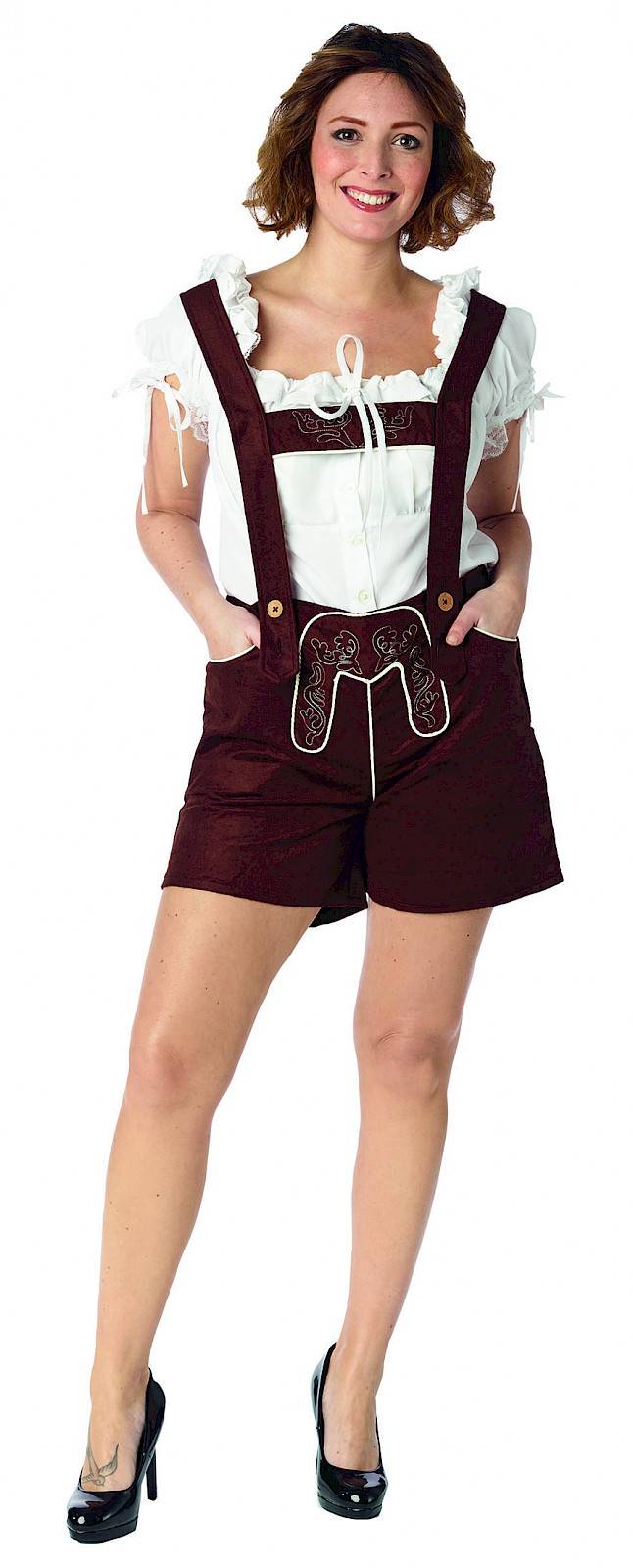 Kostuum TIROL broek bruin - 40