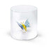 WD Glas 250ml in borosilicaat glas - vlinder deco
