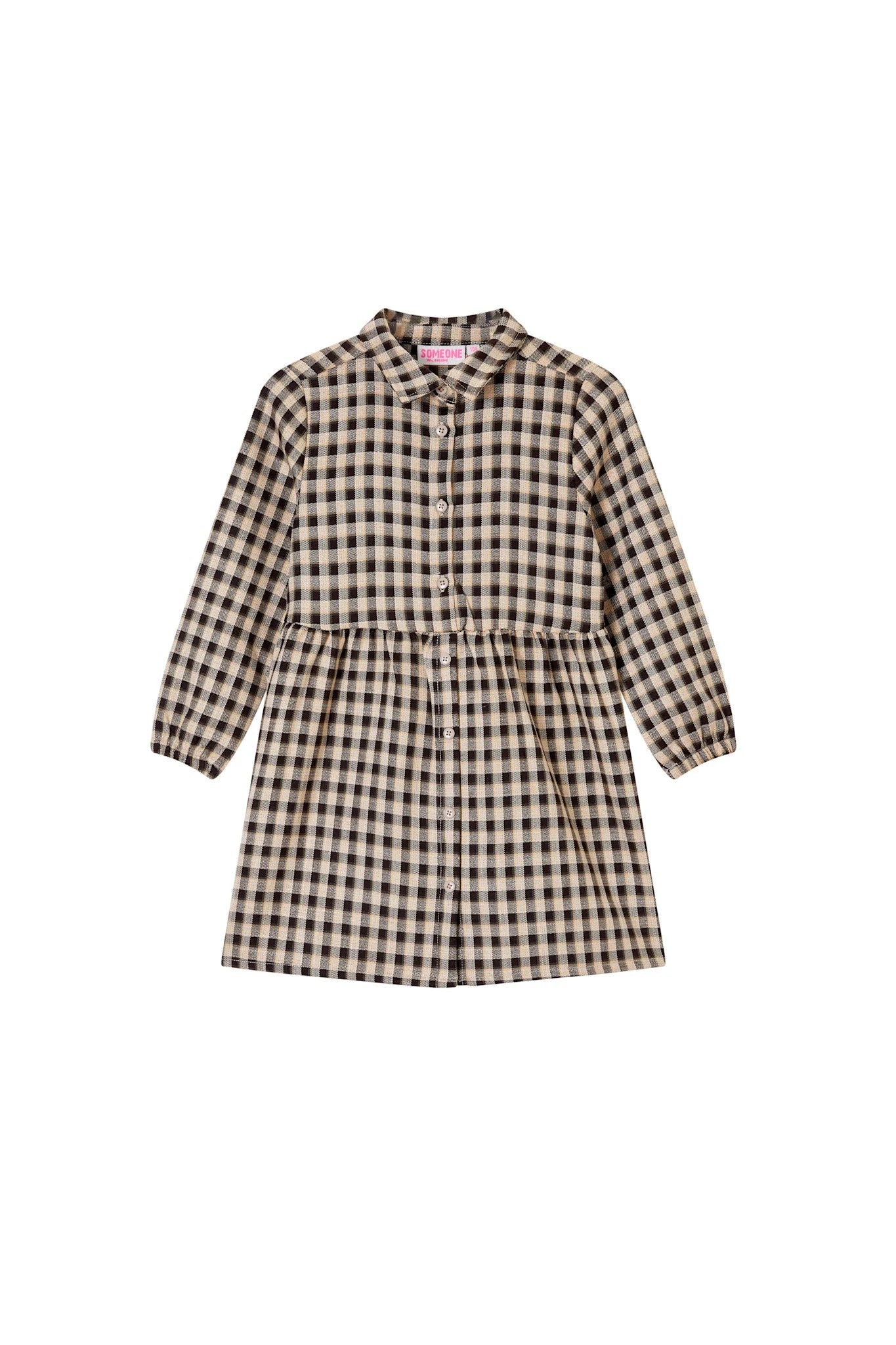 SOMEONE G Kleedje DAPHNE - soft beige - 98