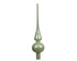 Kerst piek glas glans 26cm - matcha green