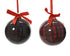 Kerstbal foam 8cm - multi - ass. (prijs per stuk)