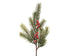 Kerst tak berries - groen/rood