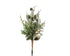 Kerst champagne clip 25cm 2st. - groen