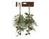 Kerst champagne clip 25cm 2st. - groen
