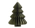Kerstdeco boom papier 30x40cm - groen