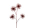 Kerst tak glitter spray plastic - rood
