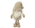 Kerstdeco gnoom staand 24x60cm - creme