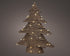 Lumineo micro LED boom binnen 60cm - bruin - warm wit
