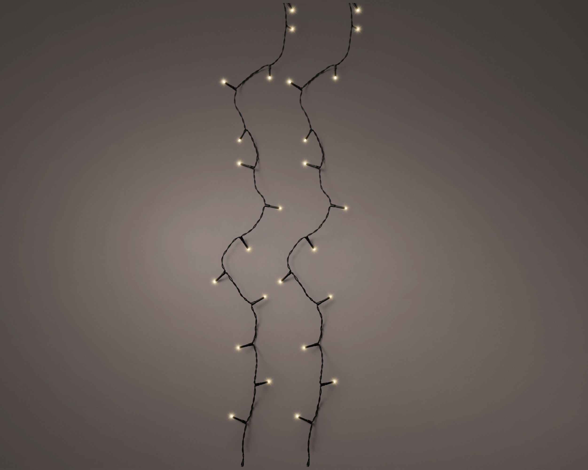 Lumineo LED basic 2700cm 360L - zwart/soft gold  - kerstverlichting