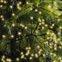 Lumineo LED cluster twinkel 1400cm 1512L - zwart/soft gold  - kerstverlichting