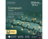 Lumineo LED compact twinkel 2250cm 1000L - groen/soft gold - kerstverlichting