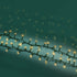Lumineo LED compact twinkel 4500cm 2000L - groen/soft gold - kerstverlichting