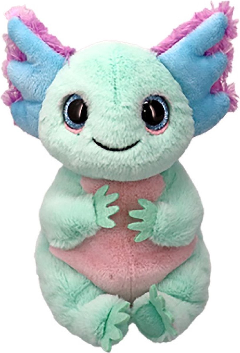 TY BEANIE Bellies Alex Axolotl 15cm
