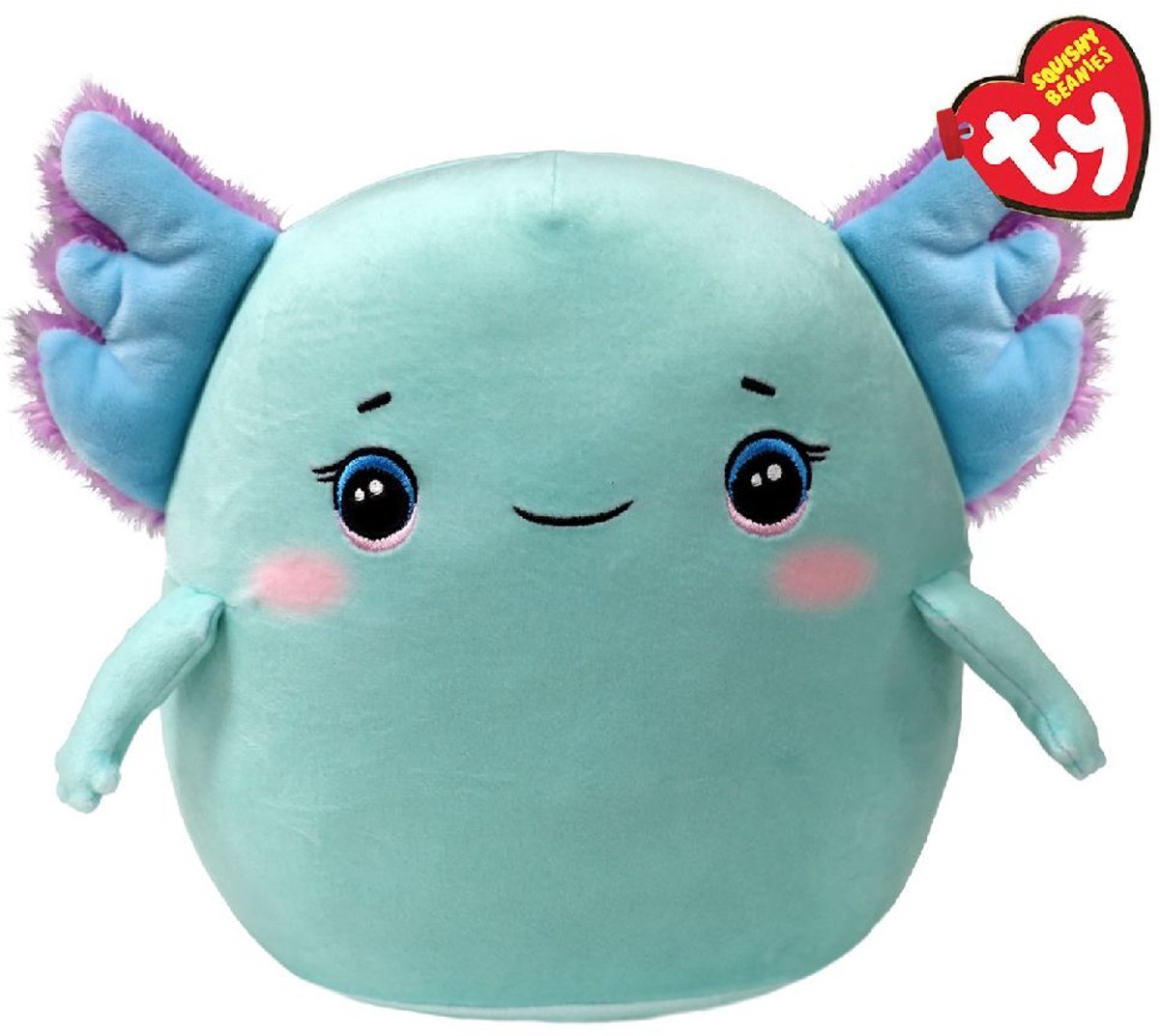 TY Squich a boo Charlie axolotl 20cm
