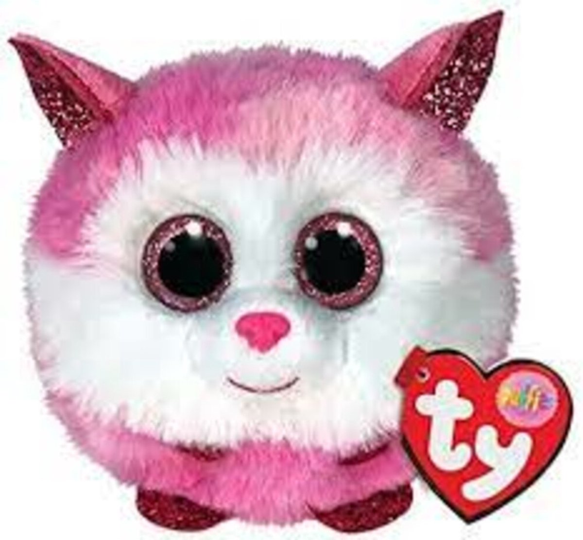 TY Teeny Puffies knuffel 10cm - Princess Husky