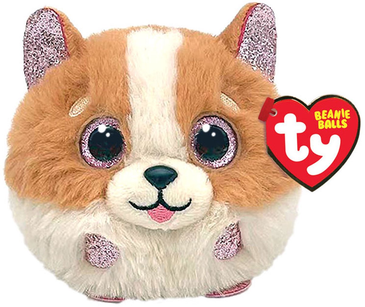 TY Teeny Puffies knuffel 10cm - Tanner dog