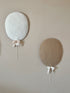 LITTLE LOUA Big balloon light brown LED - 38x31cm