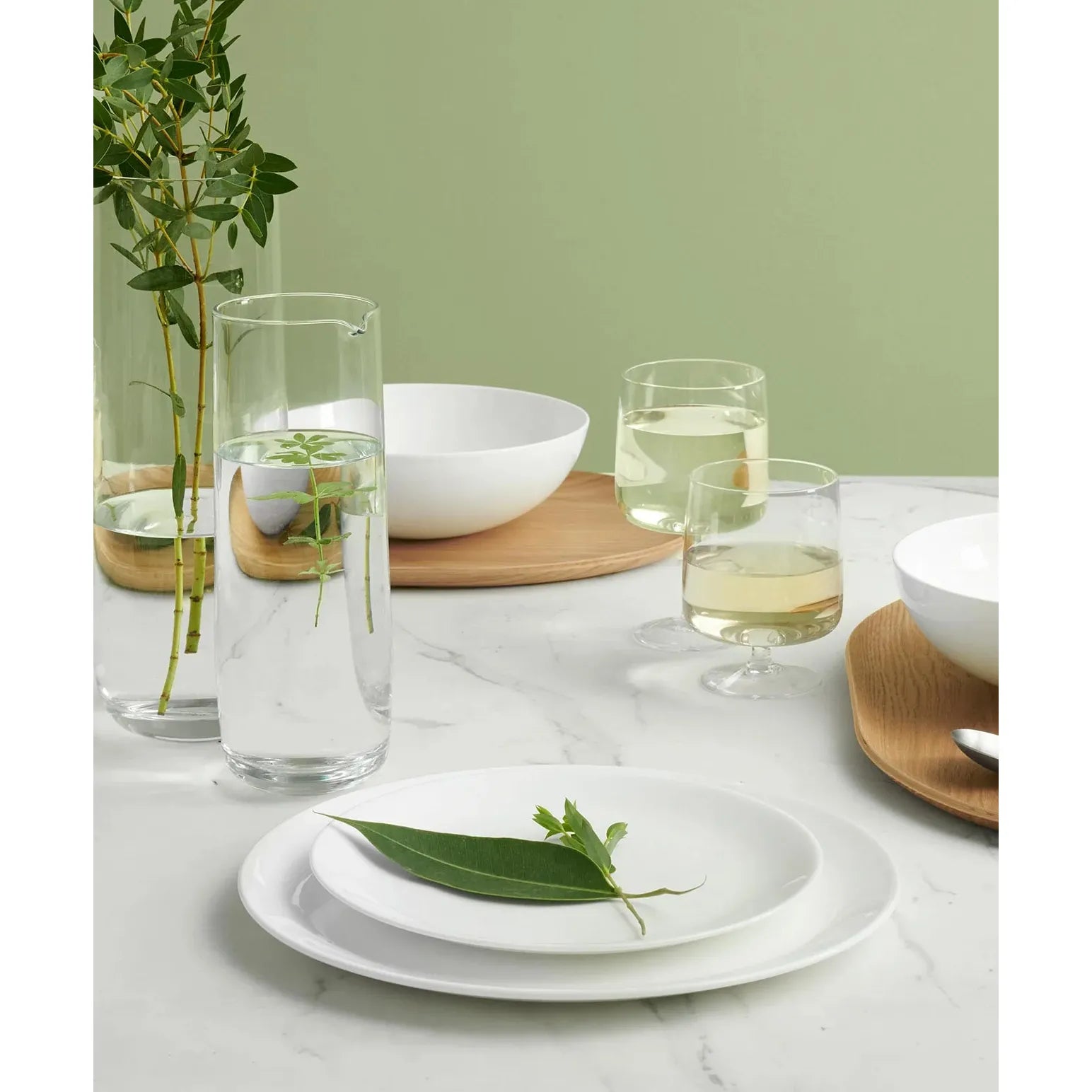 ASA Servies 20dlg - wit