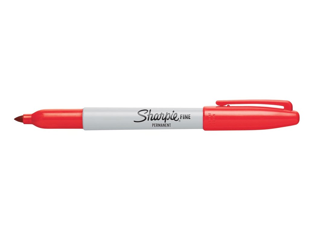SHARPIE Permanente marker fijn - rood