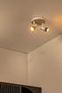 Lucide KIANTI - Plafondspot - Ø 15 cm - 2xGU10 - Taupe