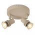 Lucide KIANTI - Plafondspot - Ø 15 cm - 2xGU10 - Taupe