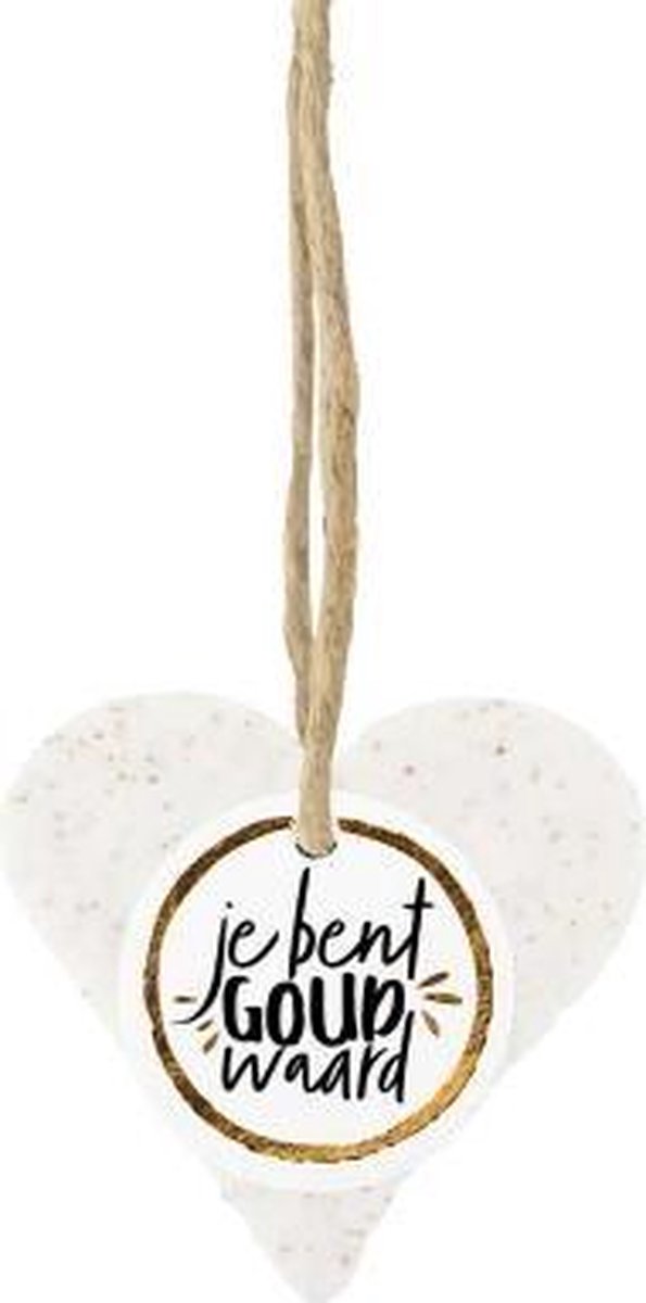 Zeephart - Je bent goud waard - Wit