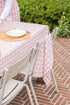 TISECO Gingham keukenhanddoeken 2st.- 50x70cm - roze