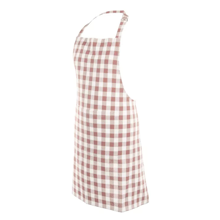 TISECO Gingham schort - 80x74cm - roze