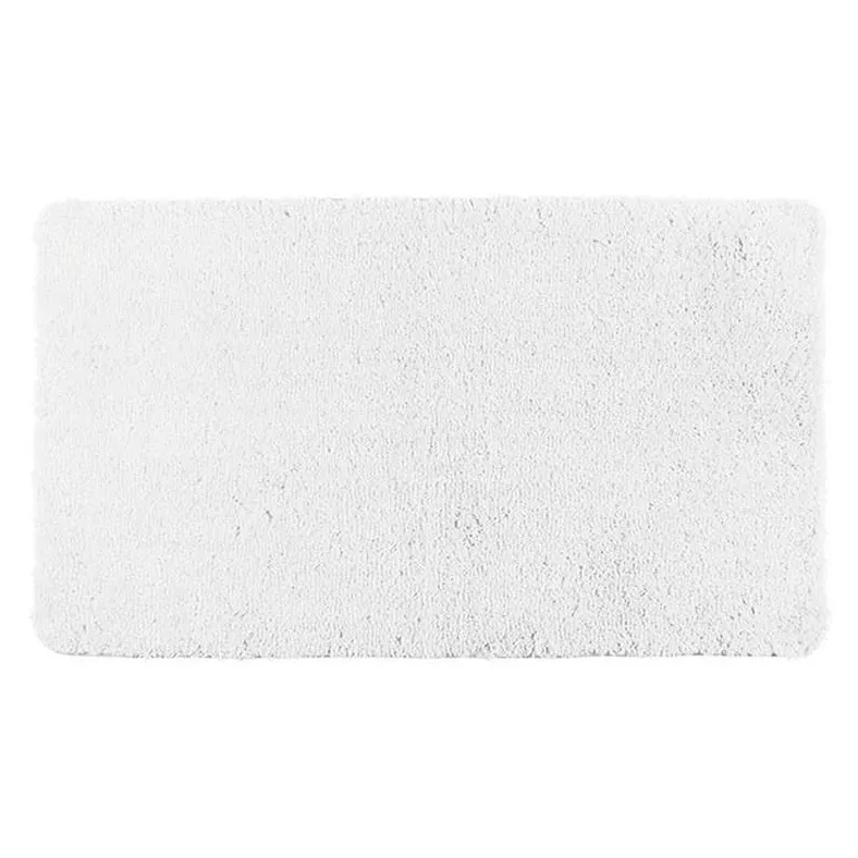 WENKO Belize badmat - 55x65cm/ 30mm - wit micropolyester
