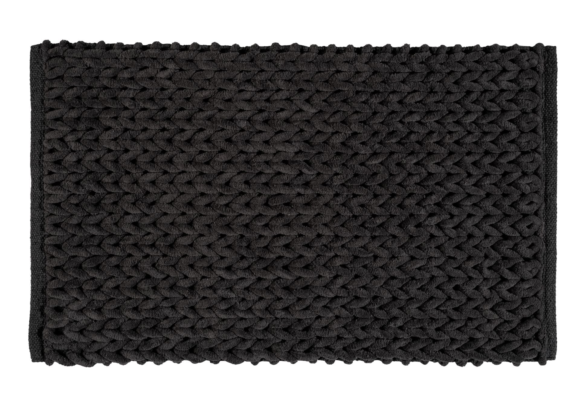 WENKO Arson badmat - 50x80cm - donker grijs