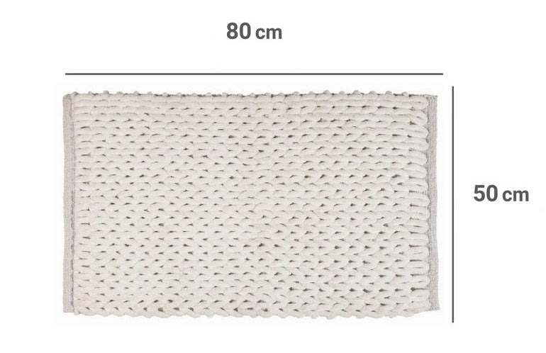 WENKO Arson badmat - 50x80cm - wit