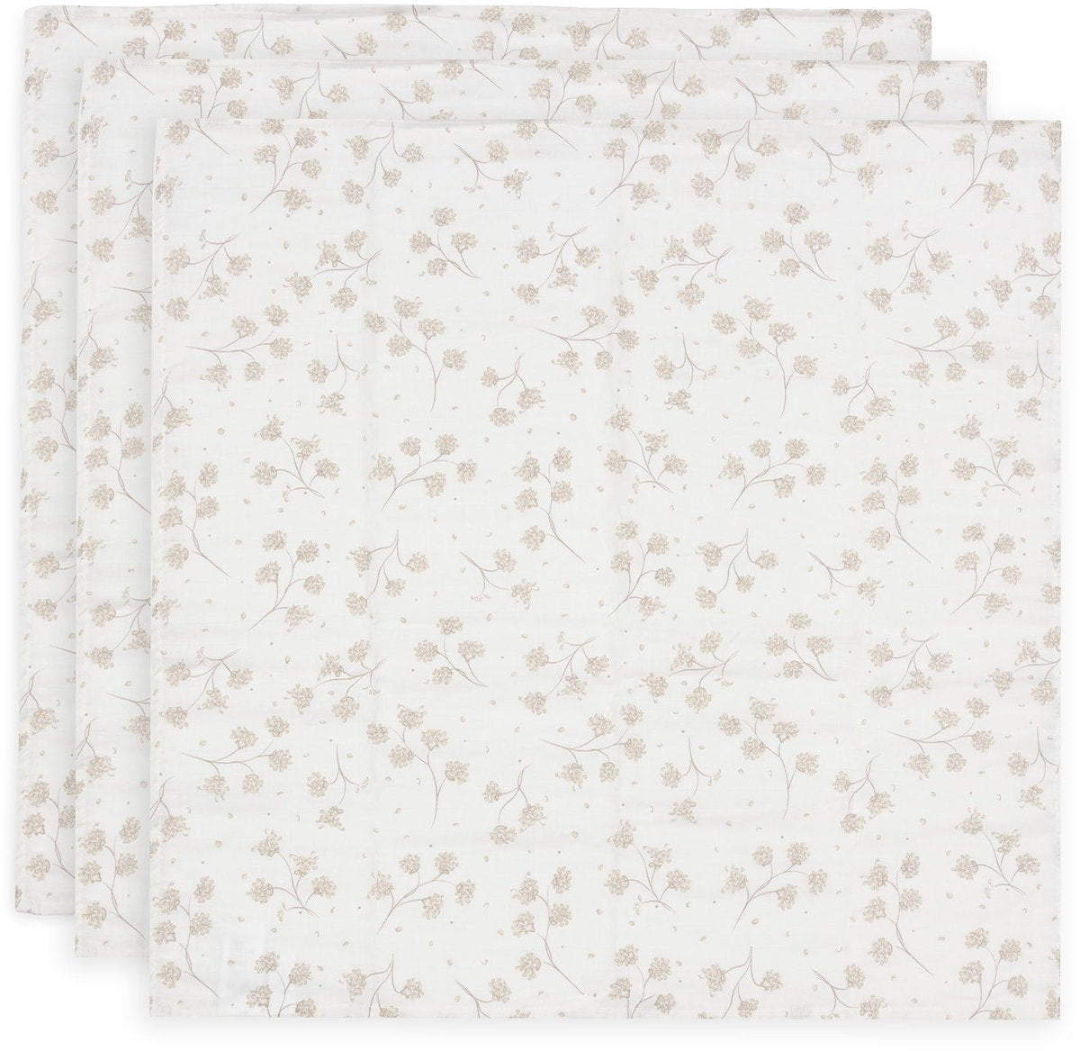 JOLLEIN Hydrofiele doek S 70x70cm - Leafy Dreams - 3st