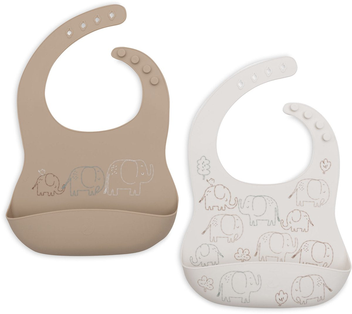 JOLLEIN Slab siliconenn  - elephant tales 2pack