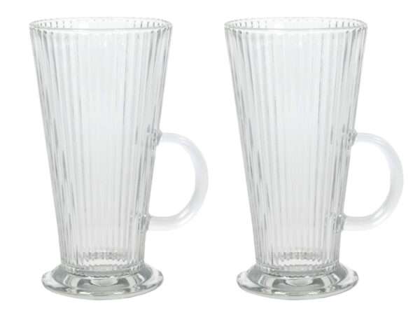 Latte machiato lines clear tas S/2 - 280ml