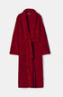 WOODY Dames kamerjas - donkerrood - L