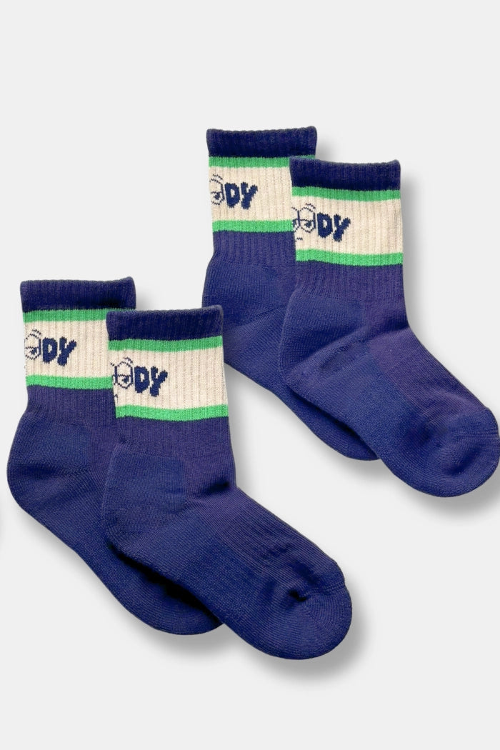 WOODY Sokken - donkerblauw - 27/30