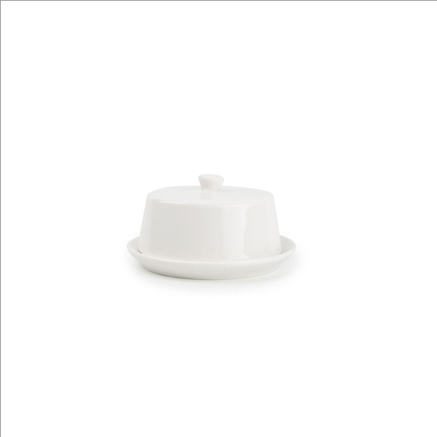 BONBISTRO Gusto boterpot 8x4cm - wit