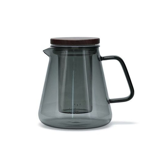 S&P Luma Theepot 83cl met glazen filter en deksel - grijs