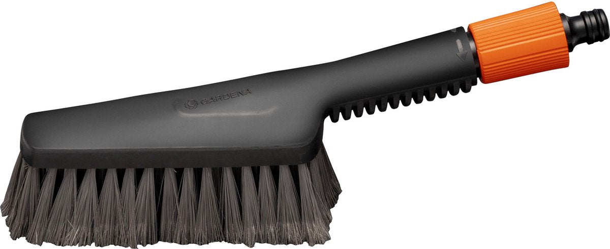GARDENA Cleansystem - handborstel soft - S - met slangaansluiting