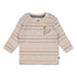 FEETJE Howdy B Longsleeve streep - taupe mel.- 56