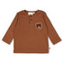 FEETJE Wild World B Longsleeve rib - bruin - 62