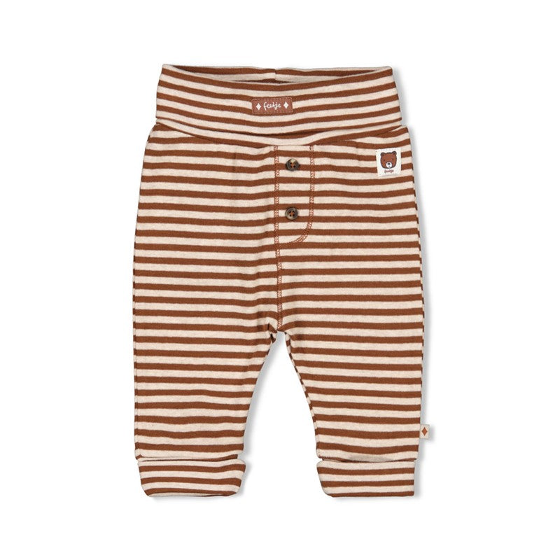 FEETJE Wild World B Broek streep - bruin - 92