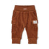 FEETJE Wild World B Broek velours rib - bruin - 80