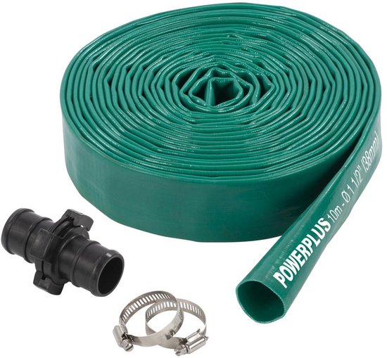 POWERPLUS Afvoerslang 10M - d1 1/2" 38mm