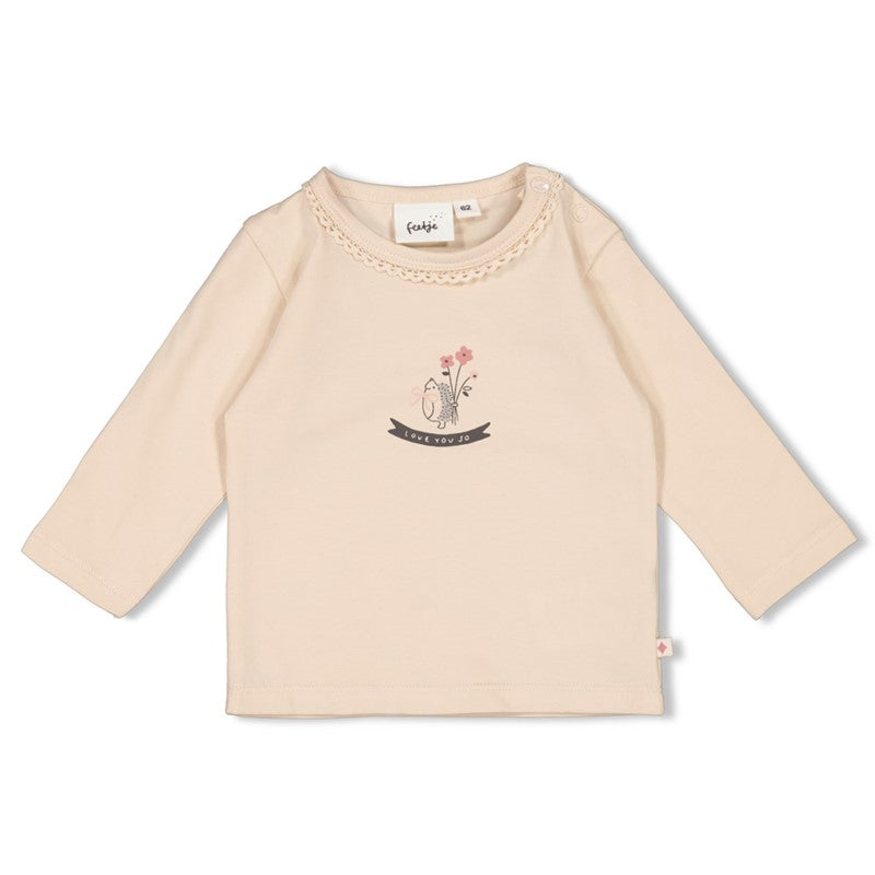 FEETJE Woodland Bloom G Longsleeve - offwhite - 68
