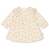 FEETJE Dancing In The Moonlight G Jurk ruches rib print - offwhite - 68